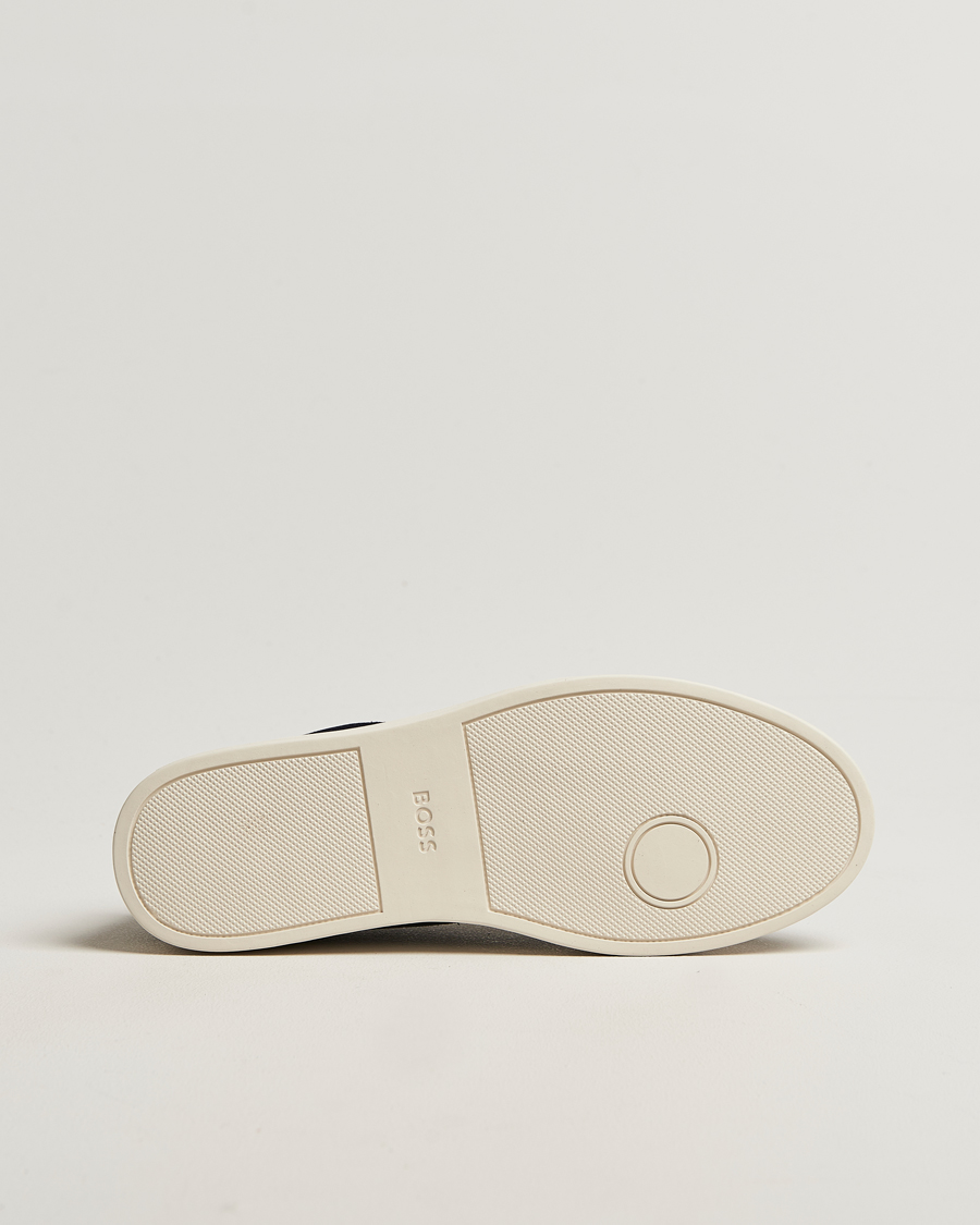 Men | Sneakers | BOSS BLACK | Kieran Suede Sneaker Dark Blue