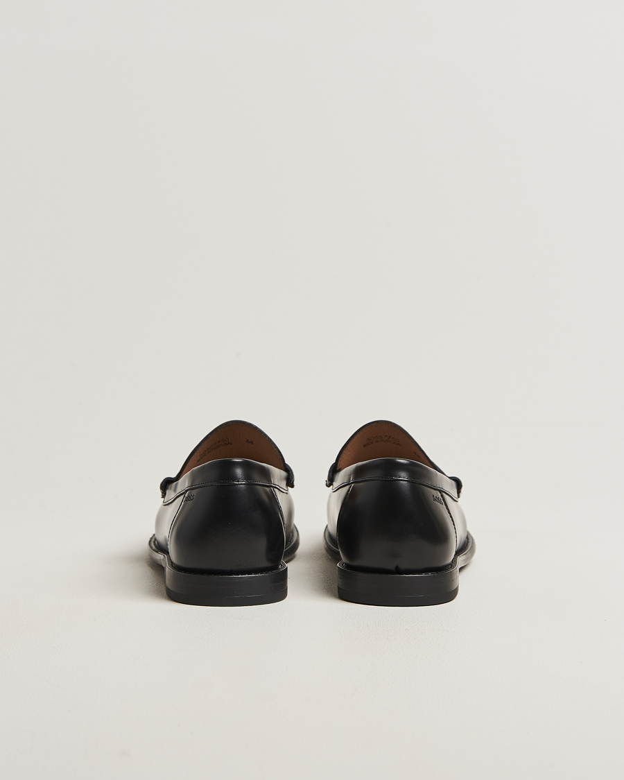 Men | Loafers | BOSS BLACK | Tevan Leather Moccasin Black