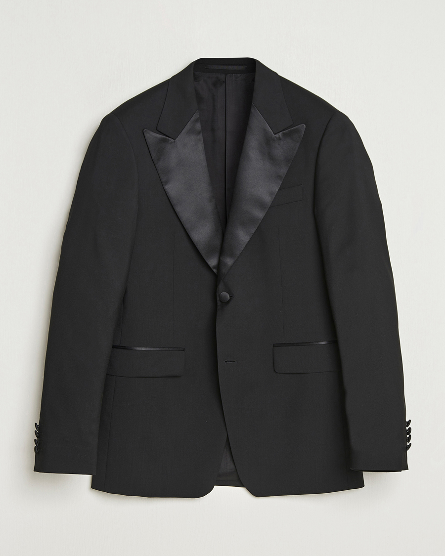 Men | Blazers | Tiger of Sweden | Jeffers Tuxedo Blazer Black