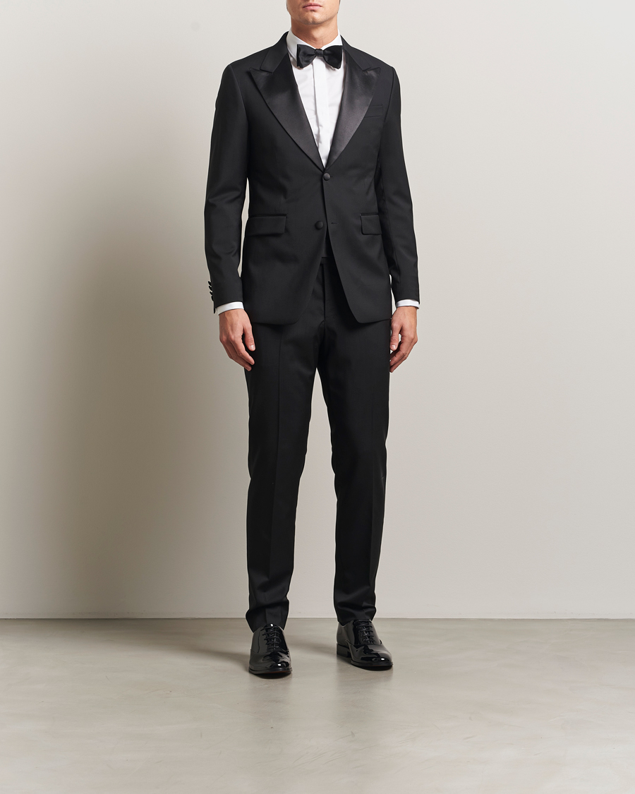 Men | Blazers | Tiger of Sweden | Jeffers Tuxedo Blazer Black