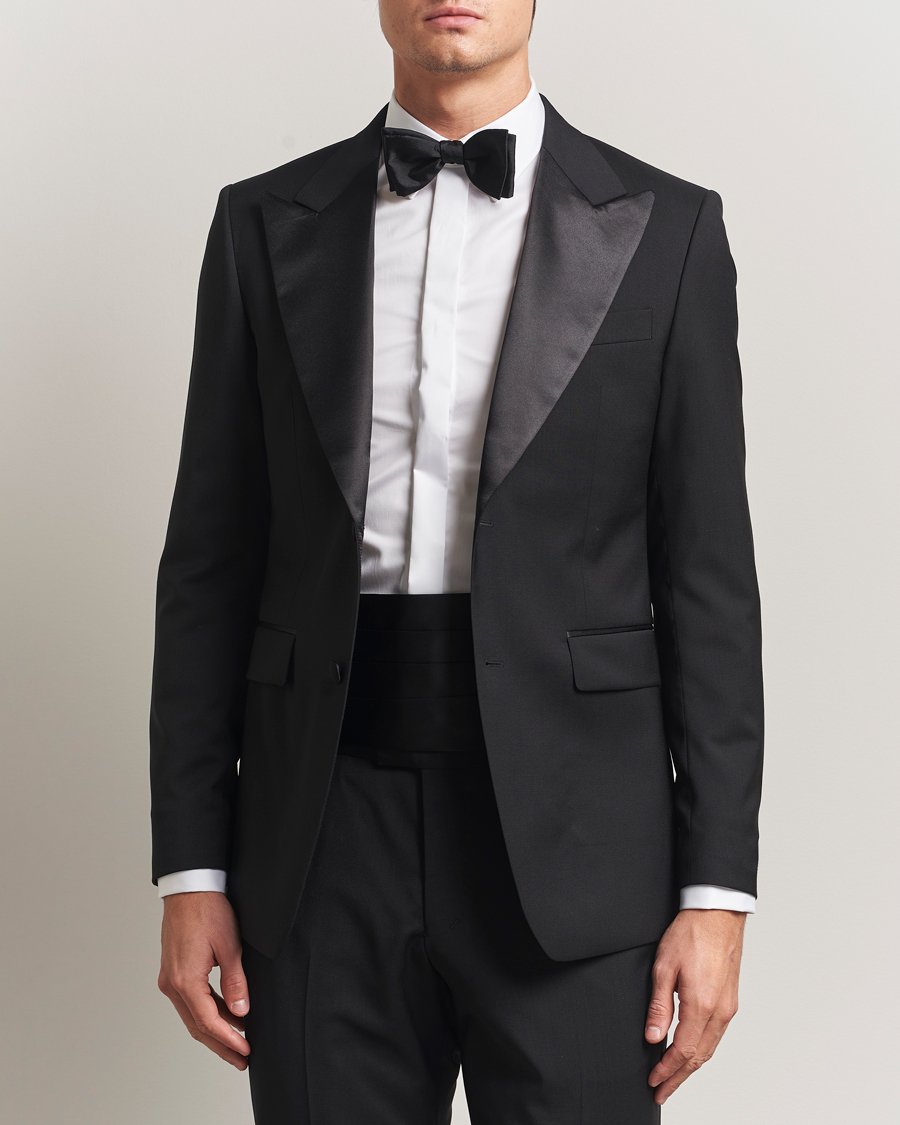 Men | Blazers | Tiger of Sweden | Jeffers Tuxedo Blazer Black
