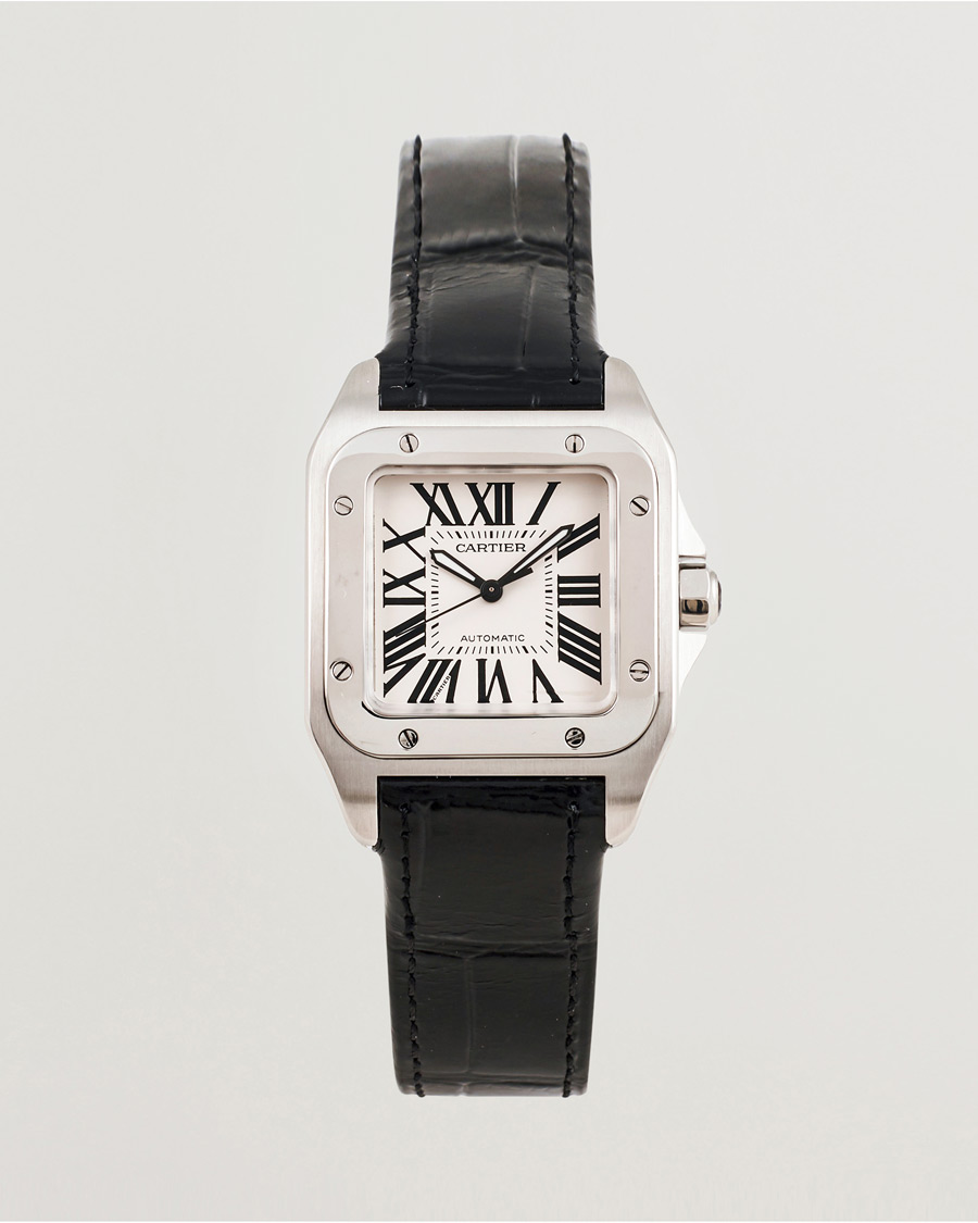 Men | Pre-Owned & Vintage Watches | Cartier Pre-Owned | Santos 100