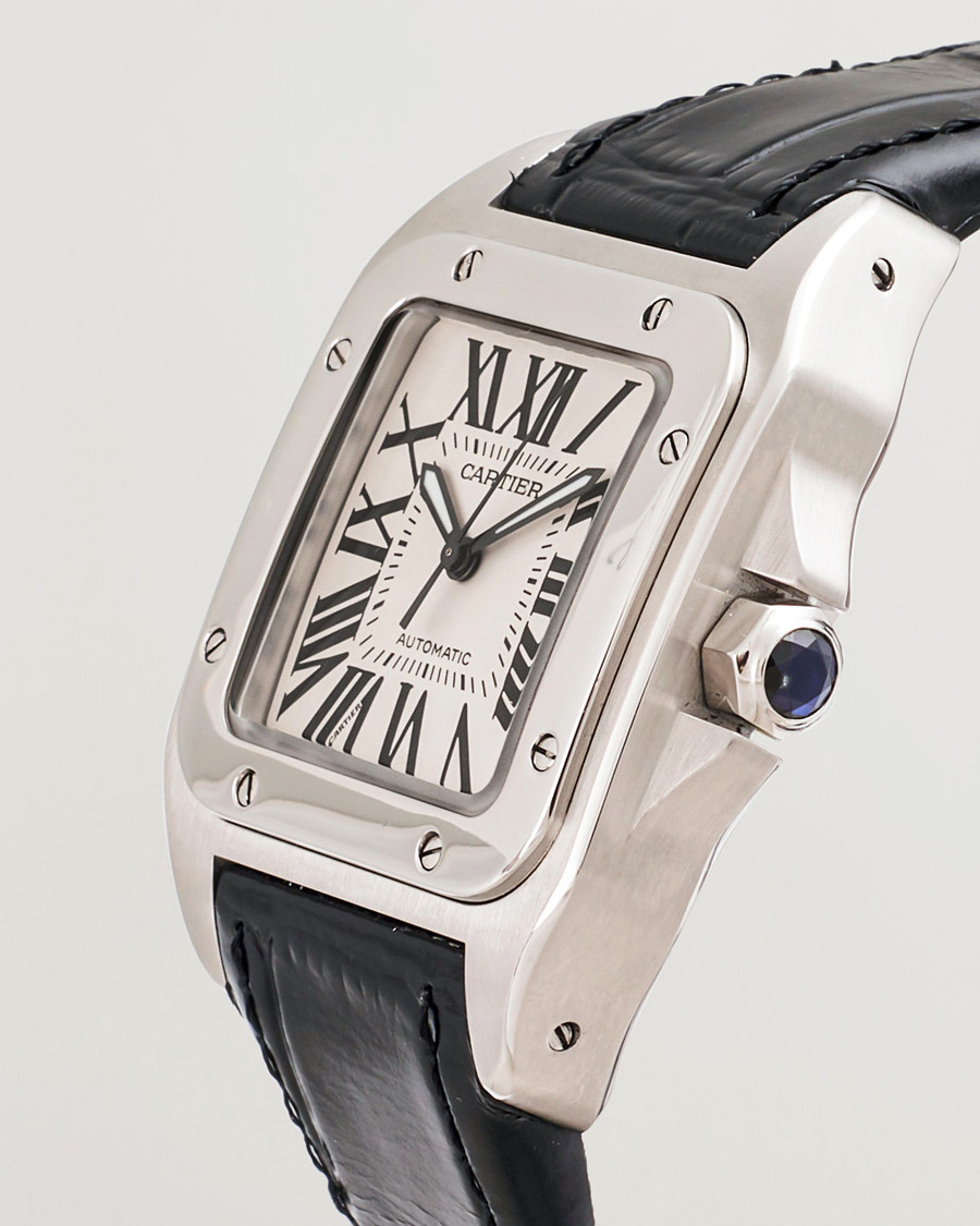 Men | Pre-Owned & Vintage Watches | Cartier Pre-Owned | Santos 100