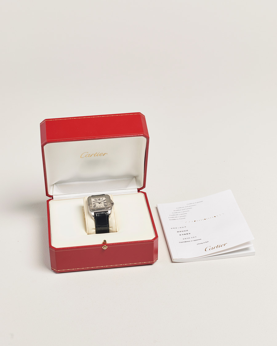 Men | Pre-Owned & Vintage Watches | Cartier Pre-Owned | Santos 100