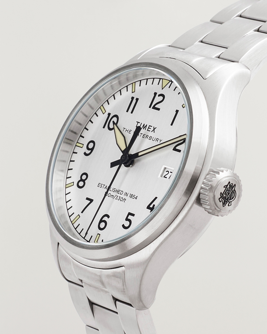 Men | Timex Waterbury Ace 3-Hand 41mm Silver Dial | Timex | Waterbury Ace 3-Hand 41mm Silver Dial