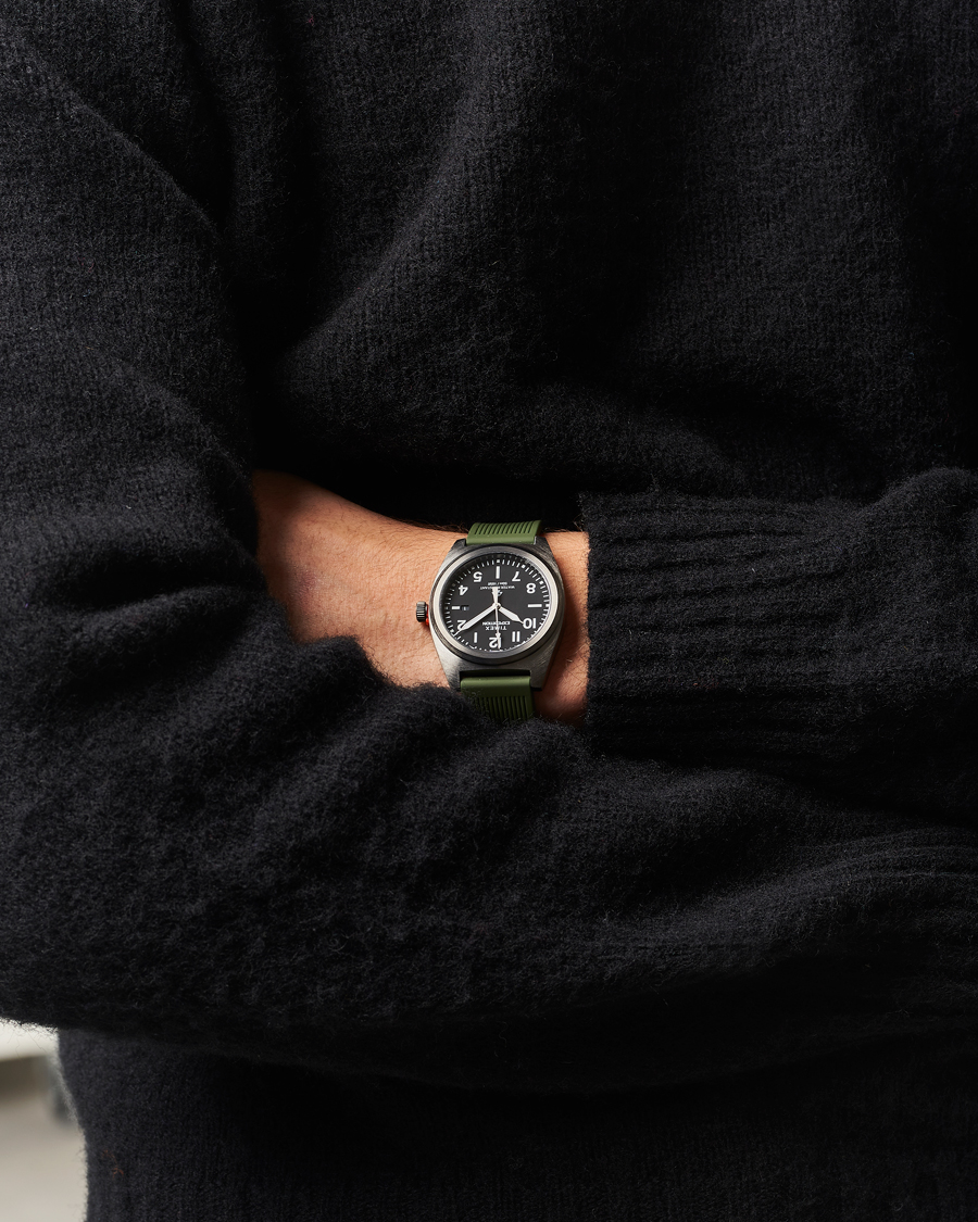 Men | Timex Expedition Capstone Silicone Strap 39mm Black Dial | Timex | Expedition Capstone Silicone Strap 39mm Black Dial