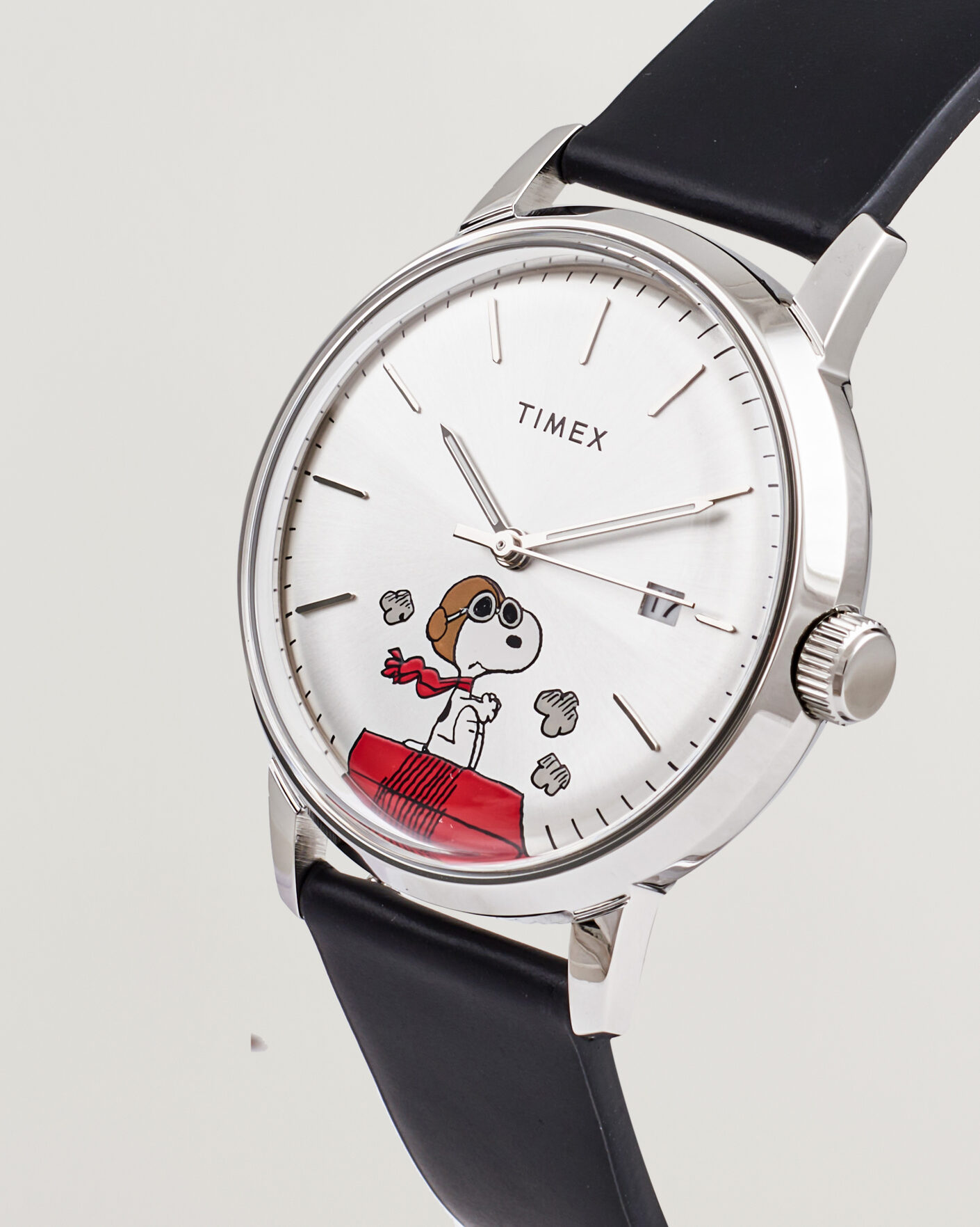 Men | Timex Timex X Peanuts Snoopy Automatic 40mm Silver Dial | Timex | X Peanuts Snoopy Automatic 40mm Silver Dial