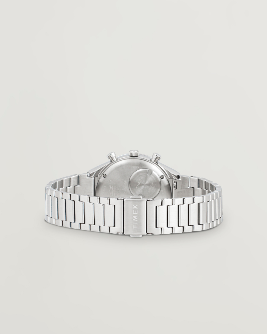 Men | Timex Timex X Peanuts Q Chronograph Snoopy 40mm Blue Dial | Timex | X Peanuts Q Chronograph Snoopy 40mm Blue Dial