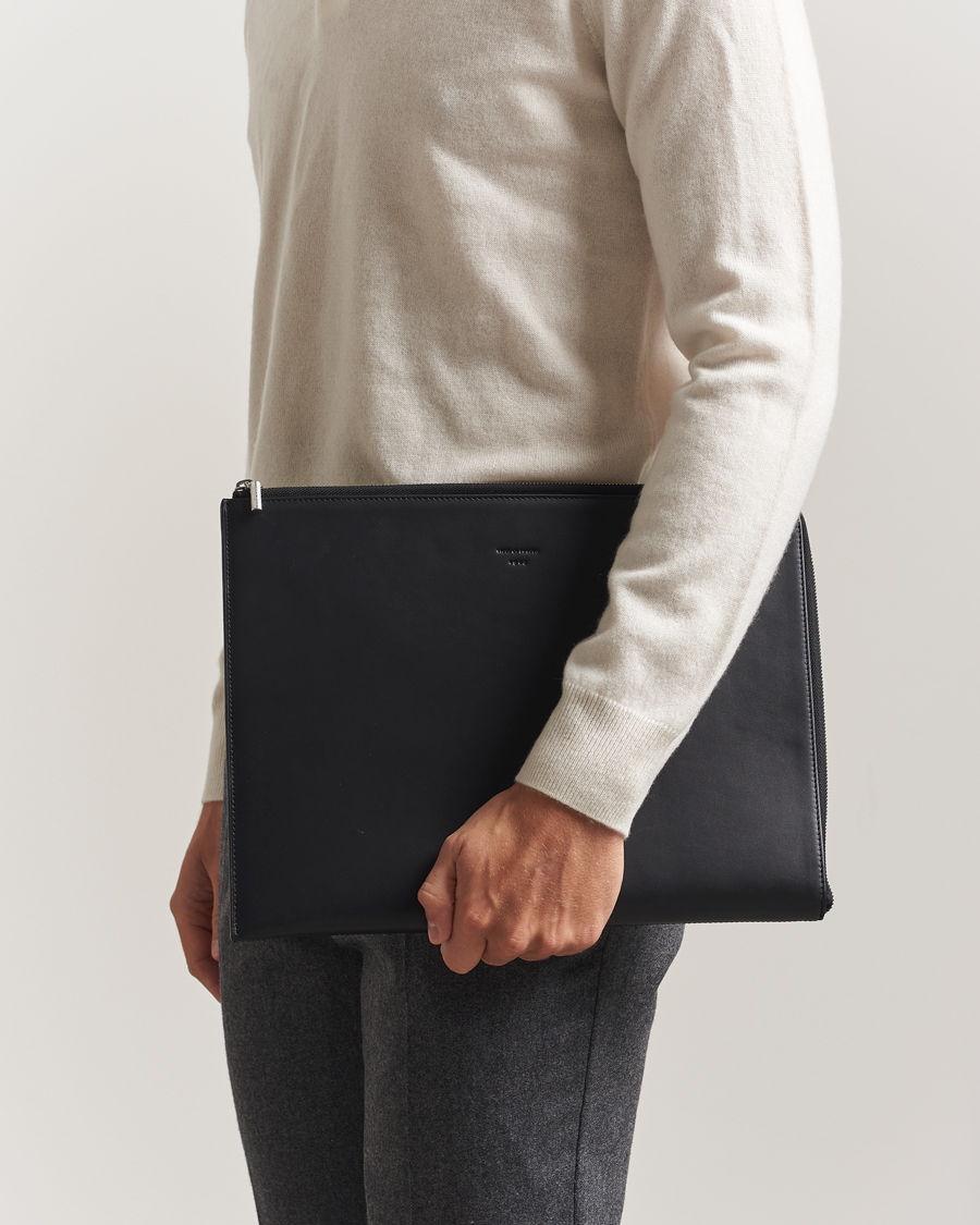 Men | Bags | Tiger of Sweden | Vitama Leather Portfolio Black