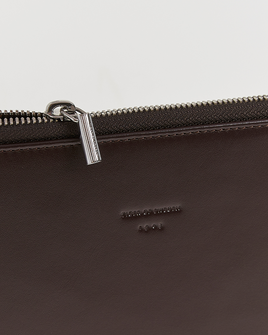 Men | Bags | Tiger of Sweden | Vitama Leather Portfolio Dark Brown