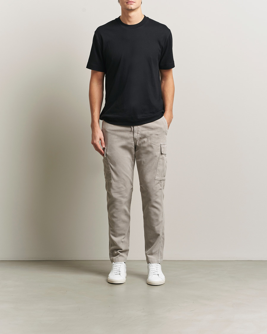 Men | Trousers | Polo Ralph Lauren | Corduroy Cargo Pants Grey Dawn