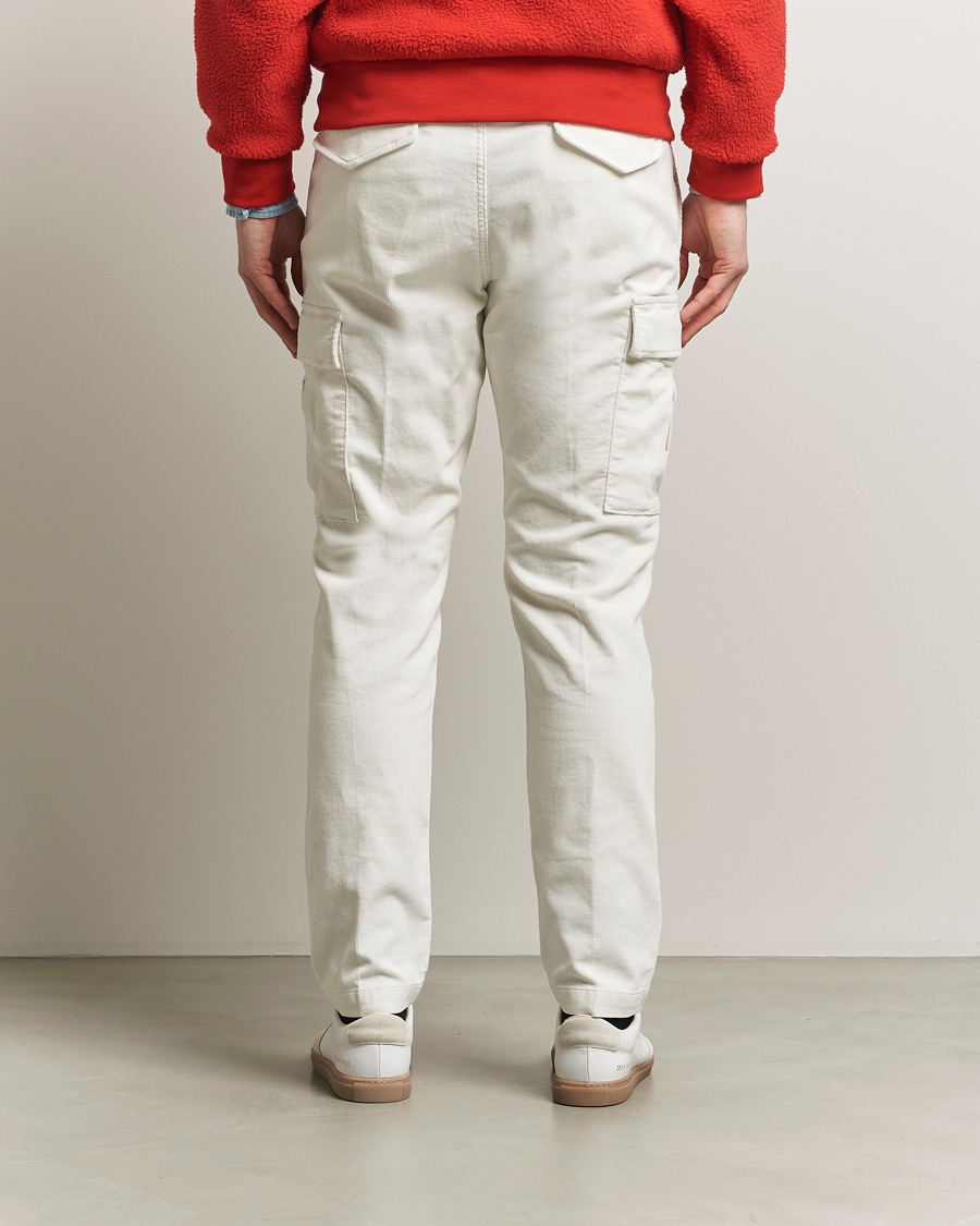 Men | Trousers | Polo Ralph Lauren | Corduroy Cargo Pants Antique Cream