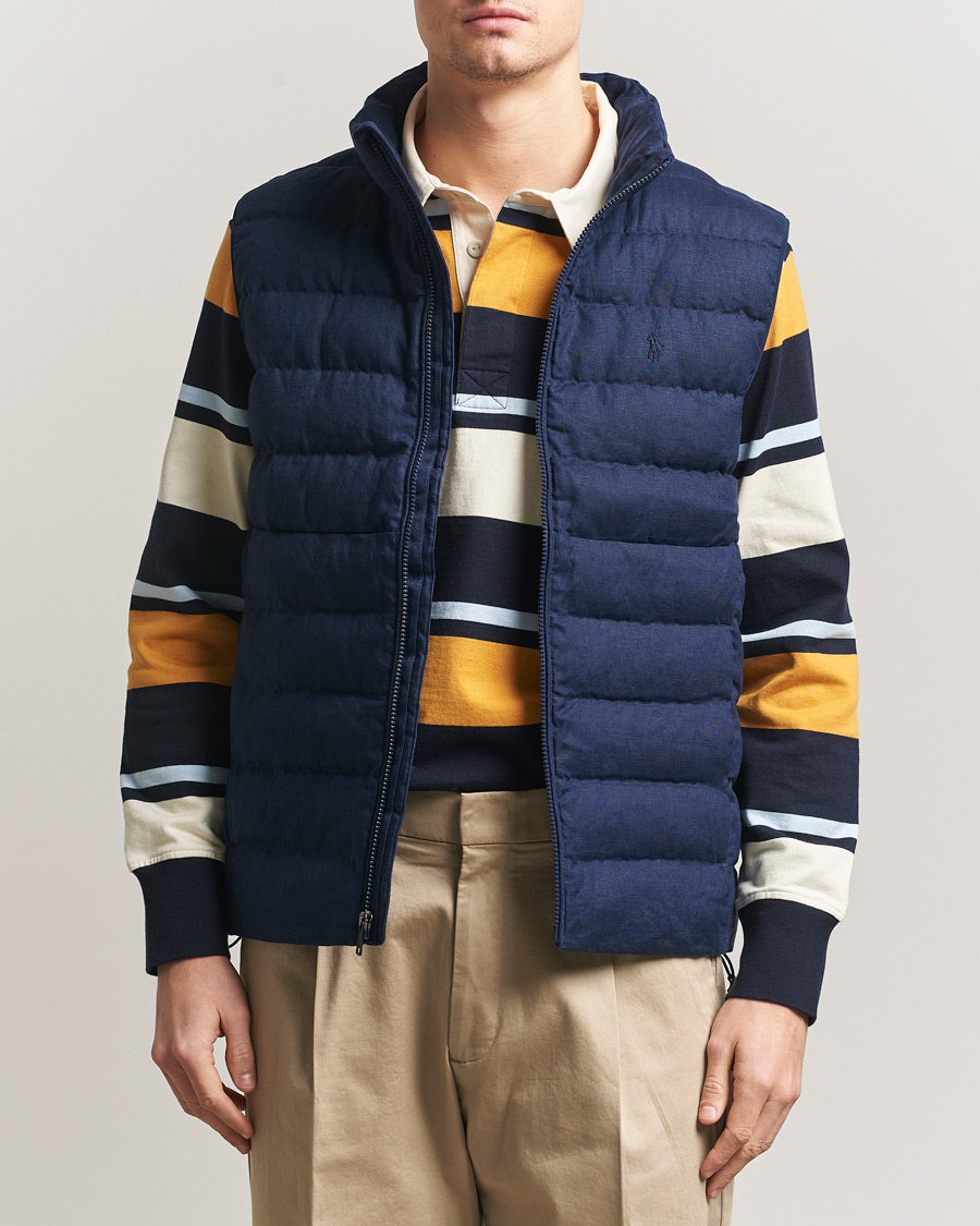 Men | Gilets | Polo Ralph Lauren | Colden Down Vest Newport Navy