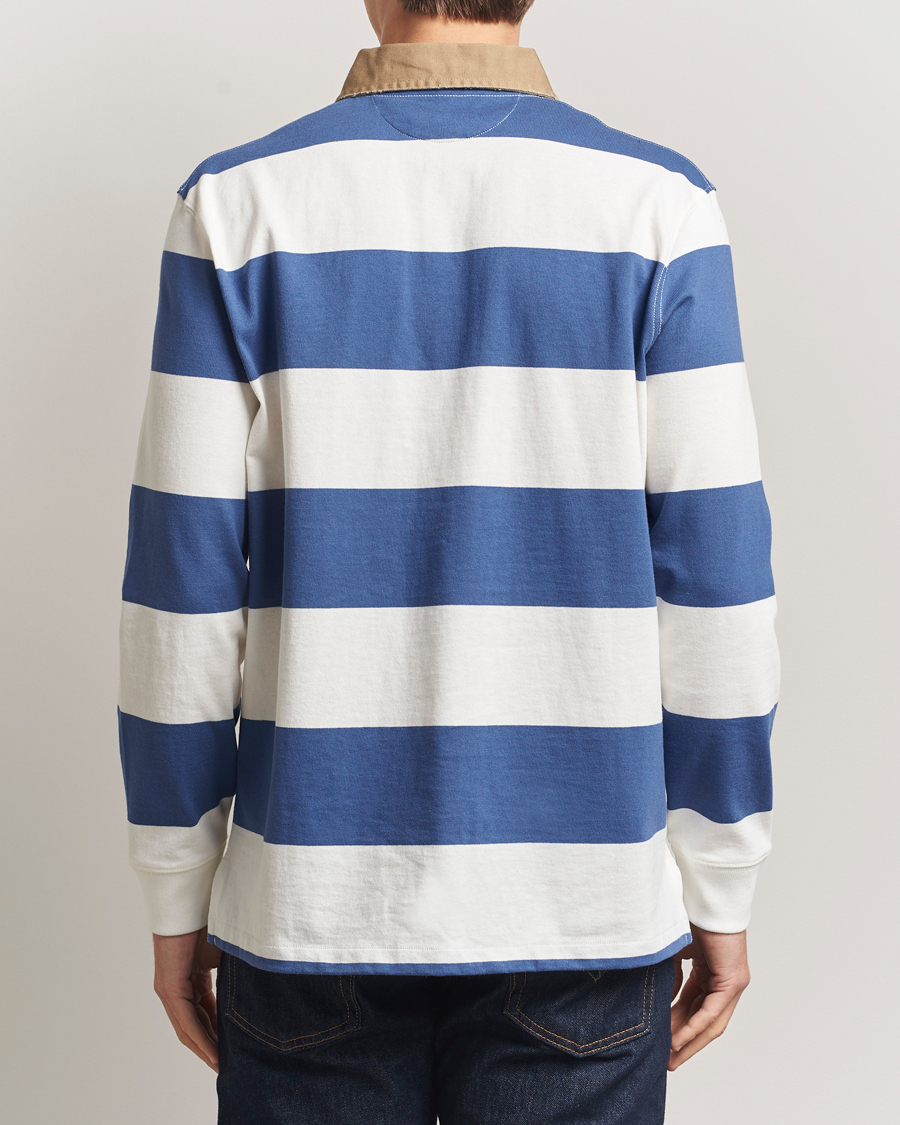 Men | Sweaters & Knitwear | Polo Ralph Lauren | Long Sleeve Rugby Sweater Old Royal/Cream