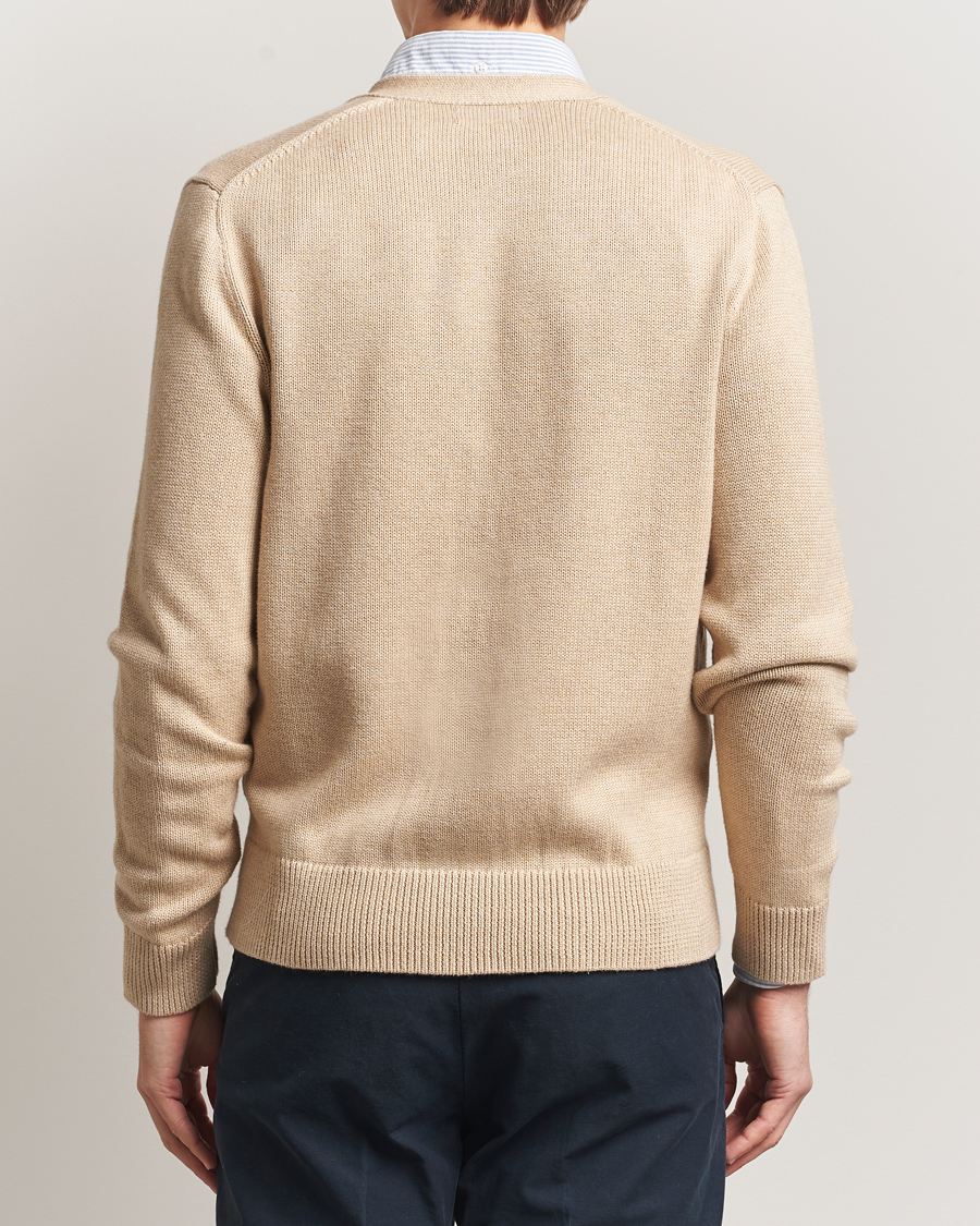 Men | Sweaters & Knitwear | Polo Ralph Lauren | Cotton Cardigan Dune Melange