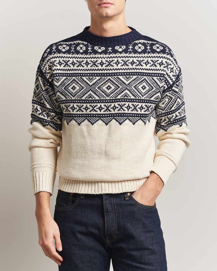 Men | Sweaters & Knitwear | Polo Ralph Lauren | Cotton/Cashmere Sweater Cream Combo