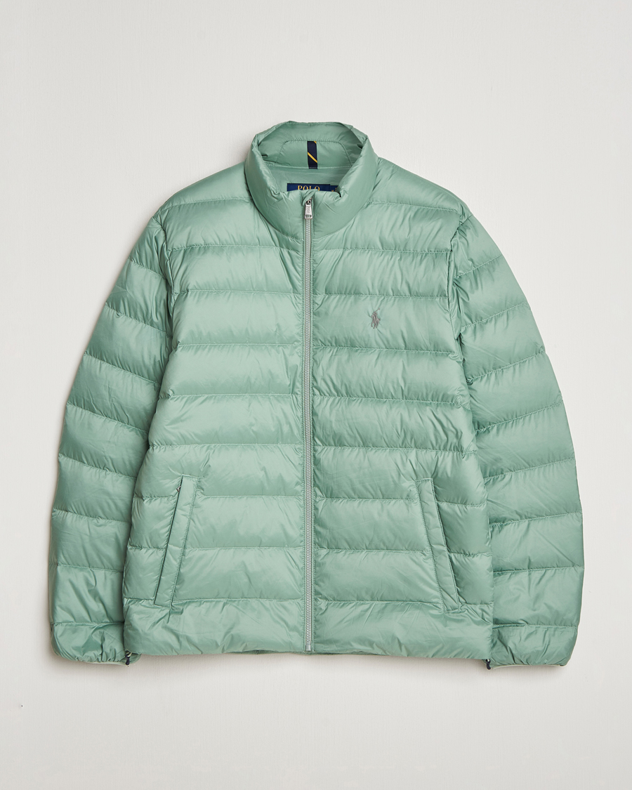 Men | Coats & Jackets | Polo Ralph Lauren | Colden Down Jacket Light Green