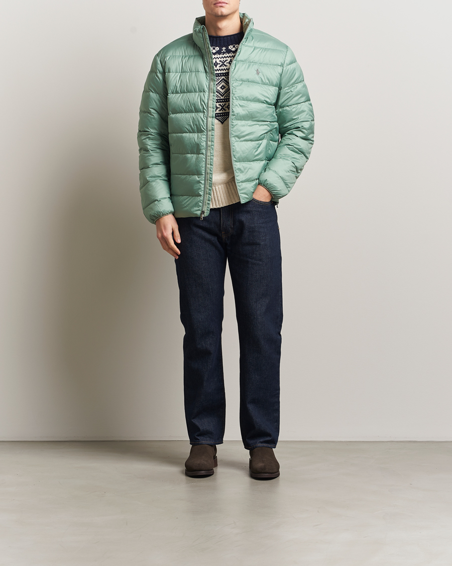 Men | Coats & Jackets | Polo Ralph Lauren | Colden Down Jacket Light Green