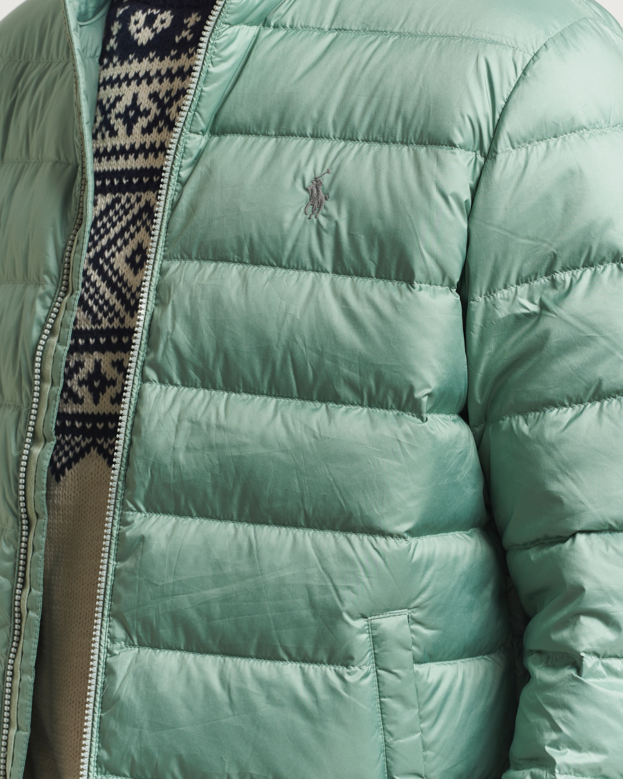Men | Coats & Jackets | Polo Ralph Lauren | Colden Down Jacket Light Green