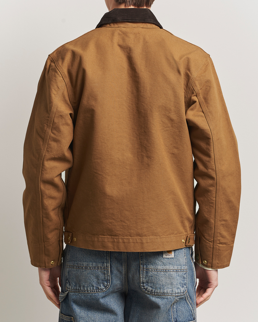 Carhartt WIP Detroit Jacket Dearborn Canvas Hamilton Brown at
