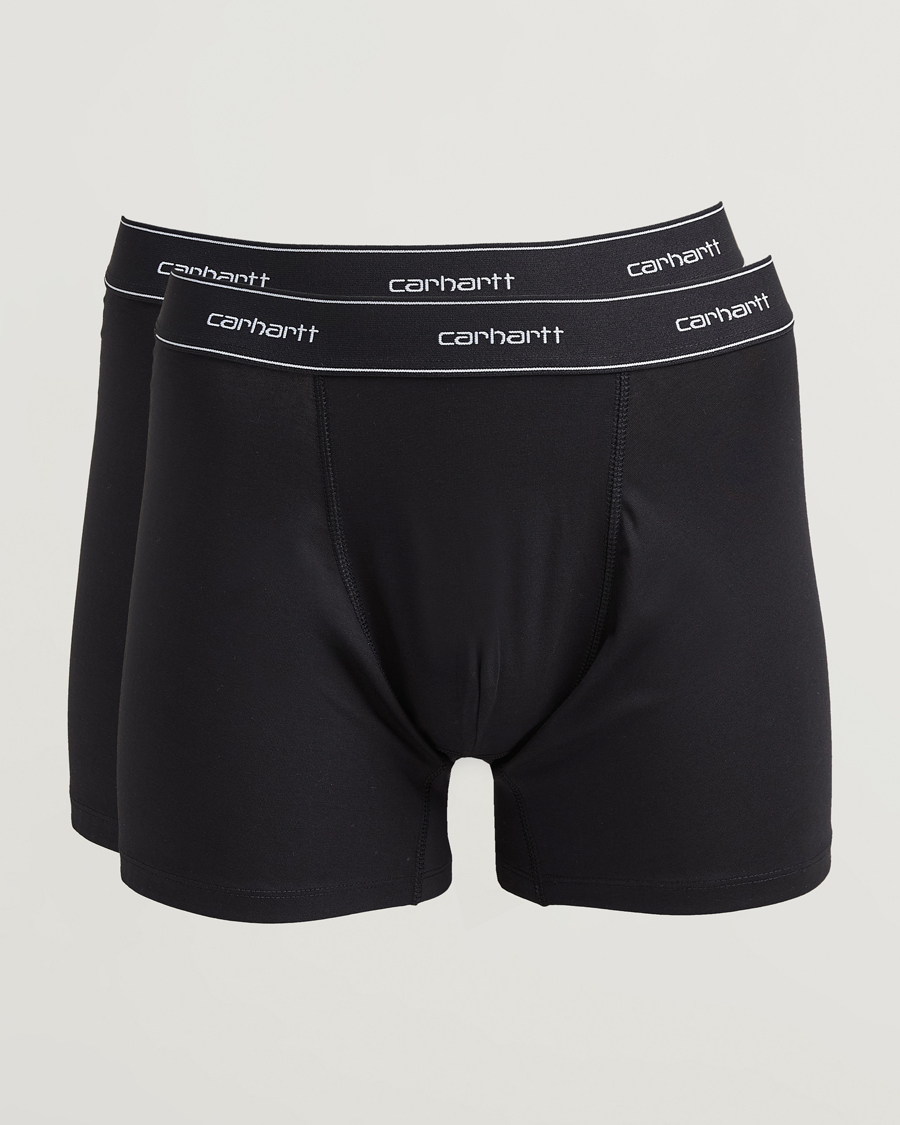 Men | Underwear & Socks | Carhartt WIP | 2-Pack Cotton Trunks Black
