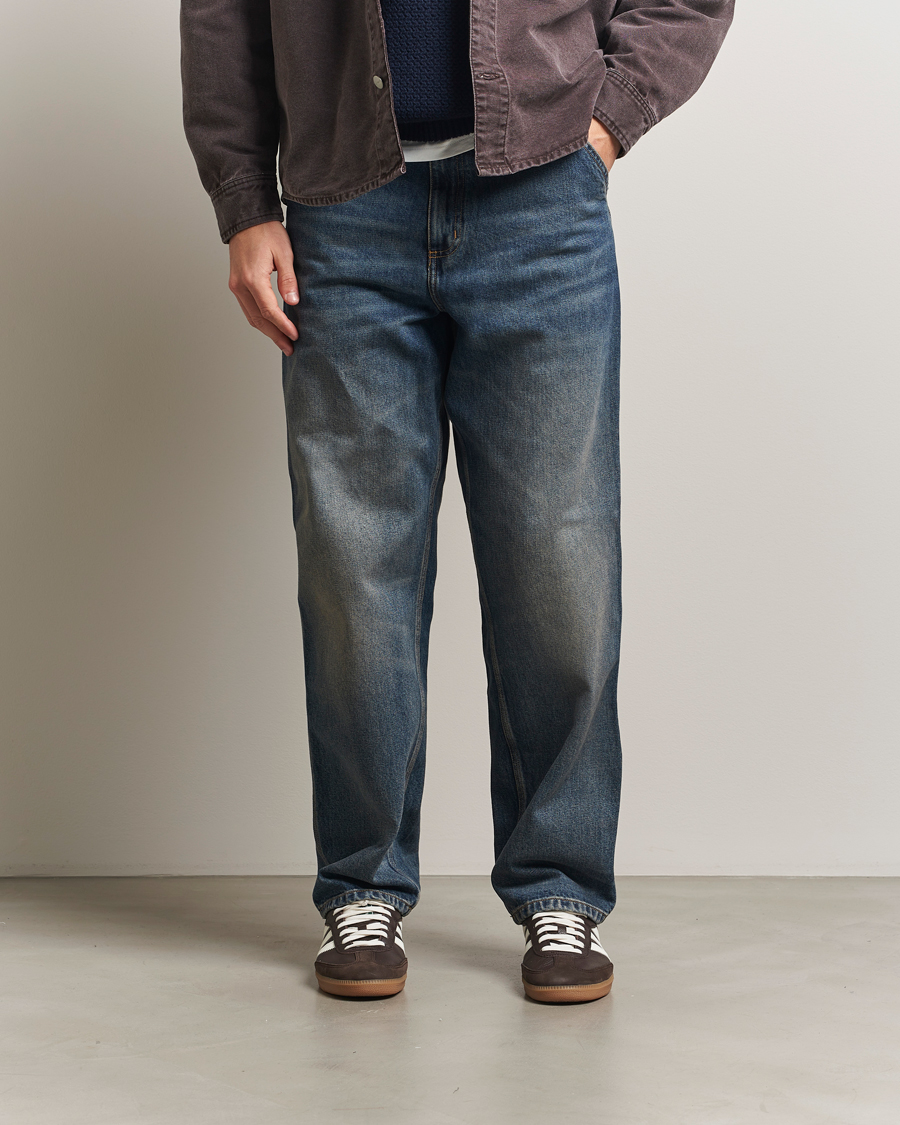 Men | Shirts | Carhartt WIP | Single Knee Pants Worn Used Wash