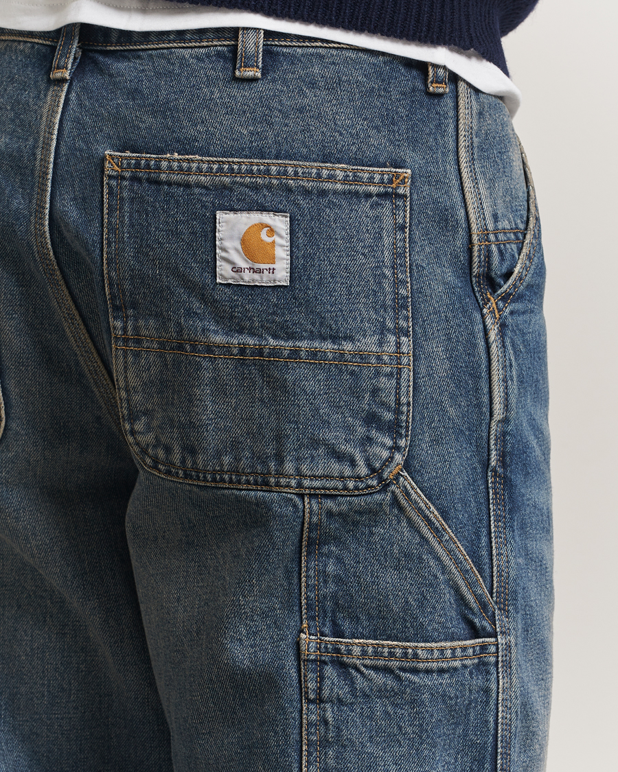 Men | Shirts | Carhartt WIP | Single Knee Pants Worn Used Wash