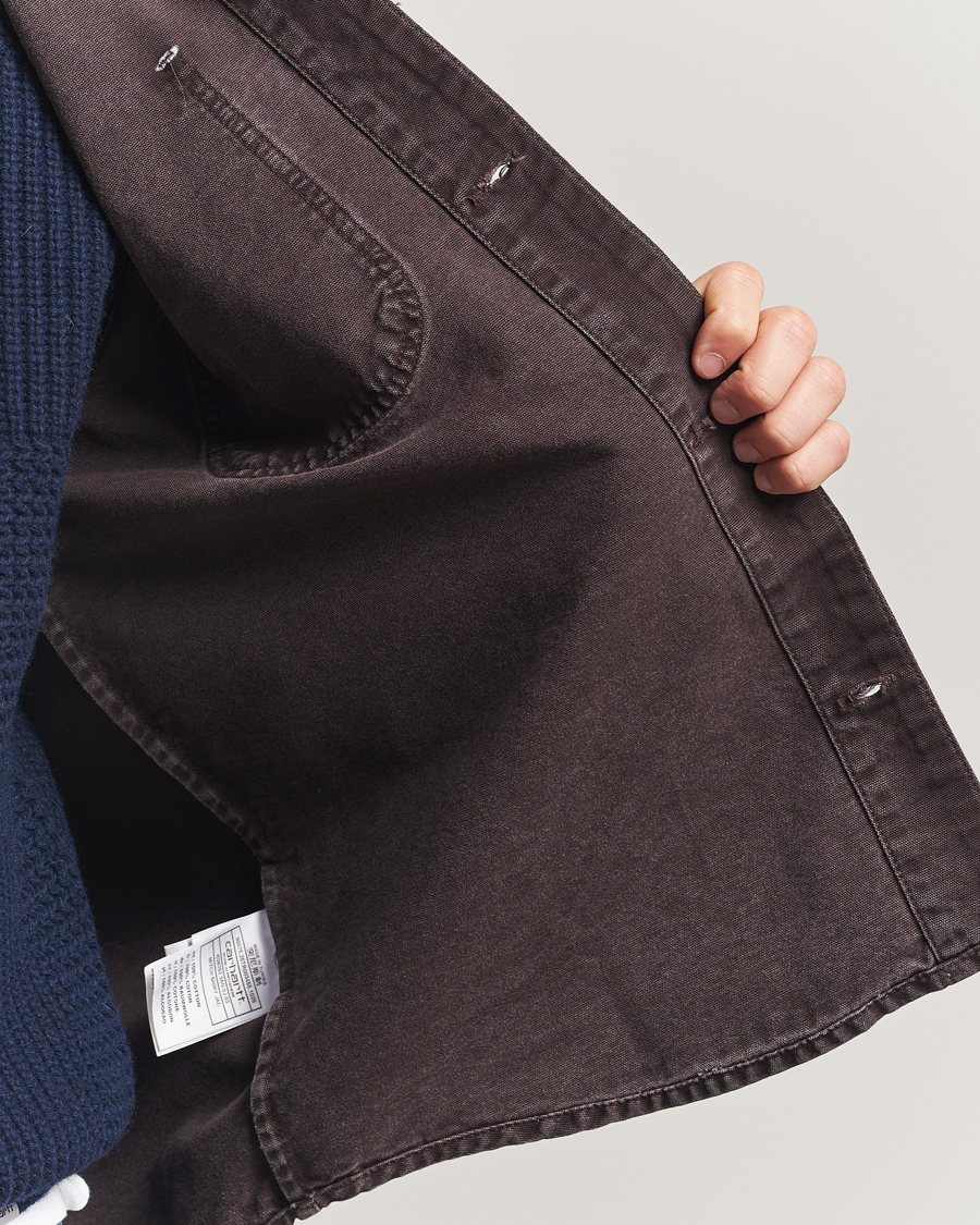 Men | Shirts | Carhartt WIP | Mitch Dusky Canvas Overshirt Palisander