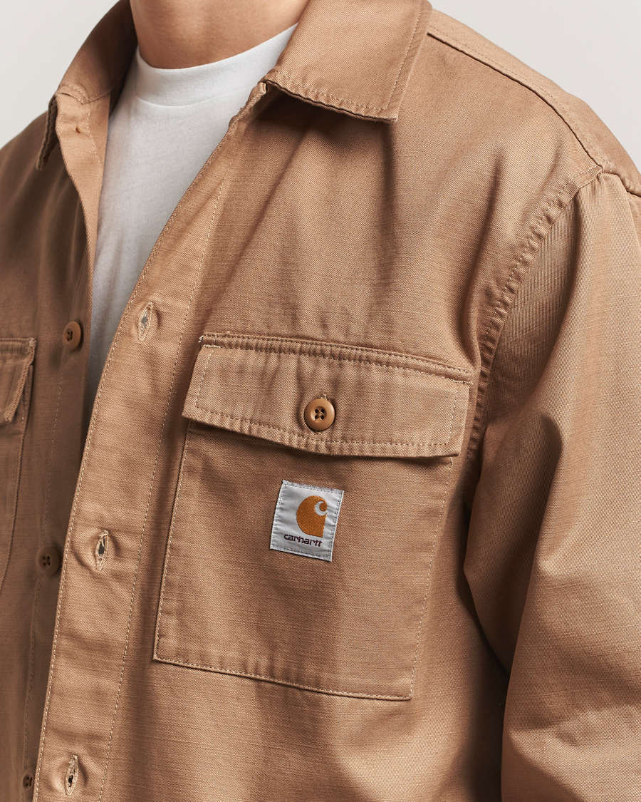 Men | Shirts | Carhartt WIP | Kelly Overshirt Peanut