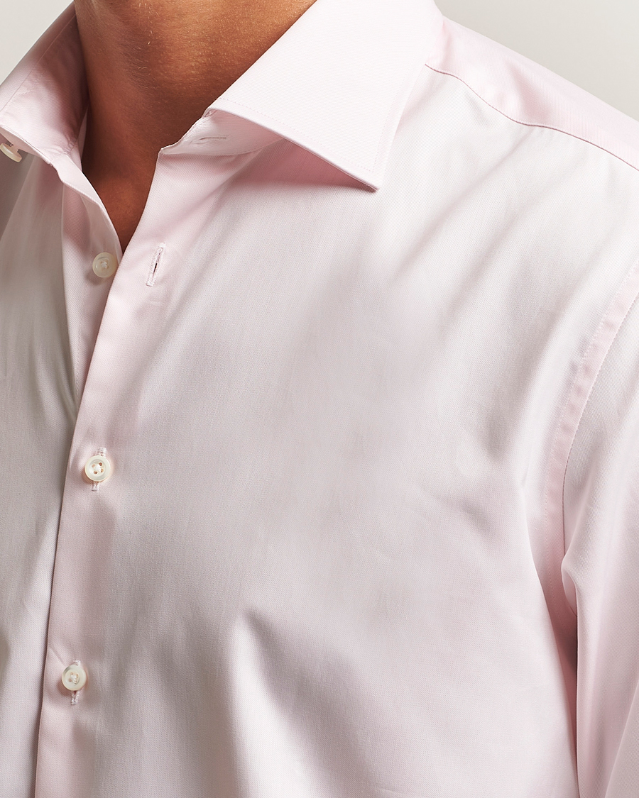 Men | Shirts | Stenströms | Regular Fit Cut Away Shirt Pink