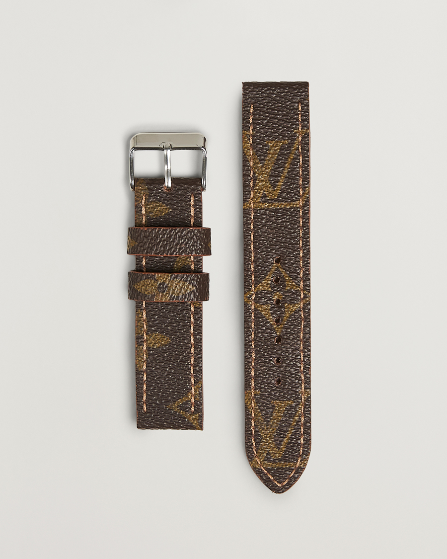 Men | Watch straps | Care with Carl | Watch Strap Re-made Louis Vuitton Monogram