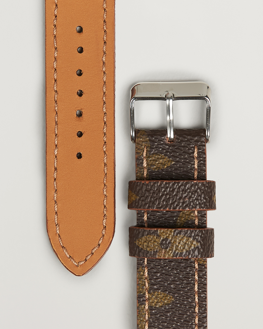 Men | Care with Carl Watch Strap Re-made Louis Vuitton Monogram | Care with Carl | Watch Strap Re-made Louis Vuitton Monogram