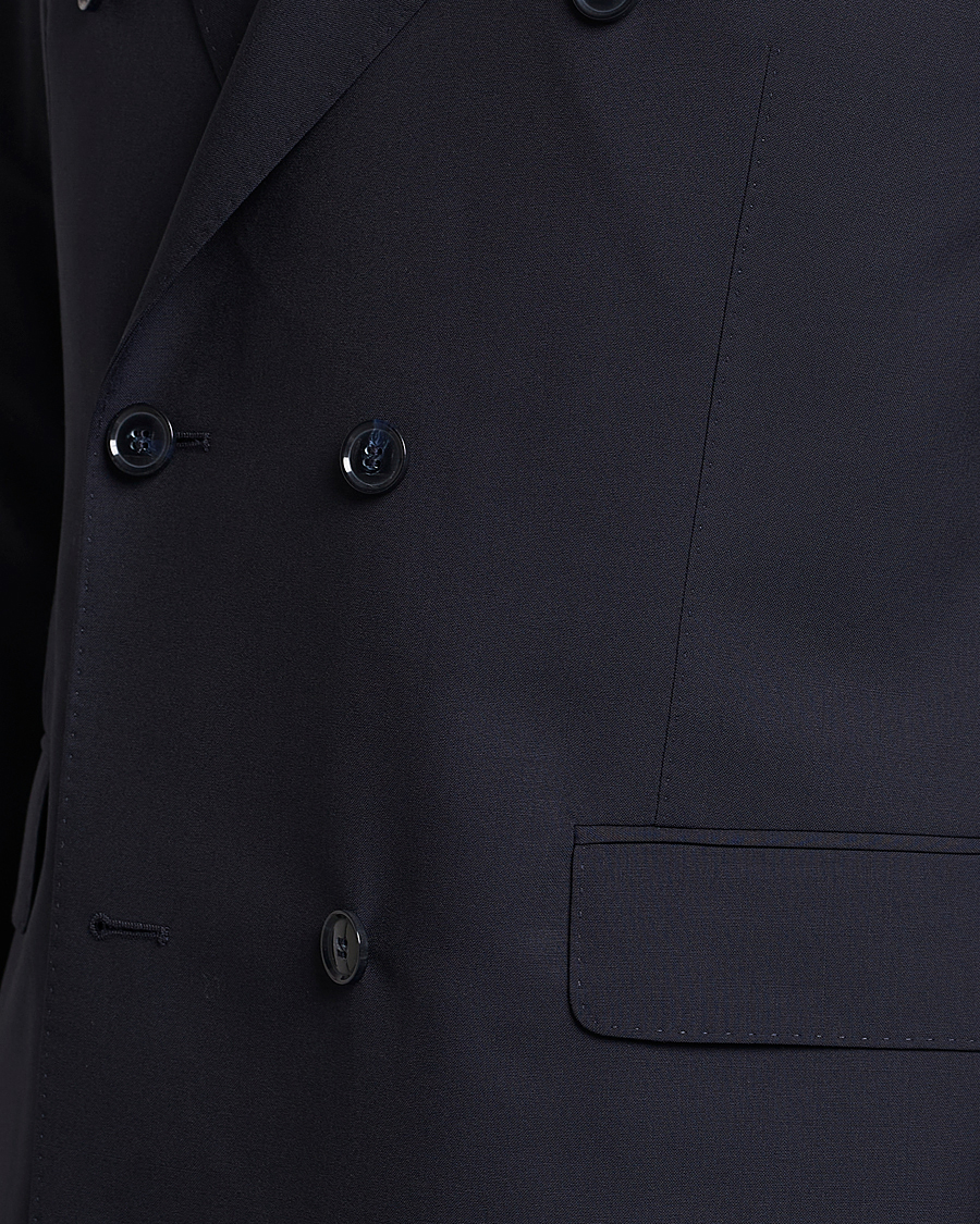 Men | Blazers | Oscar Jacobson | Farris Wool Blazer Navy