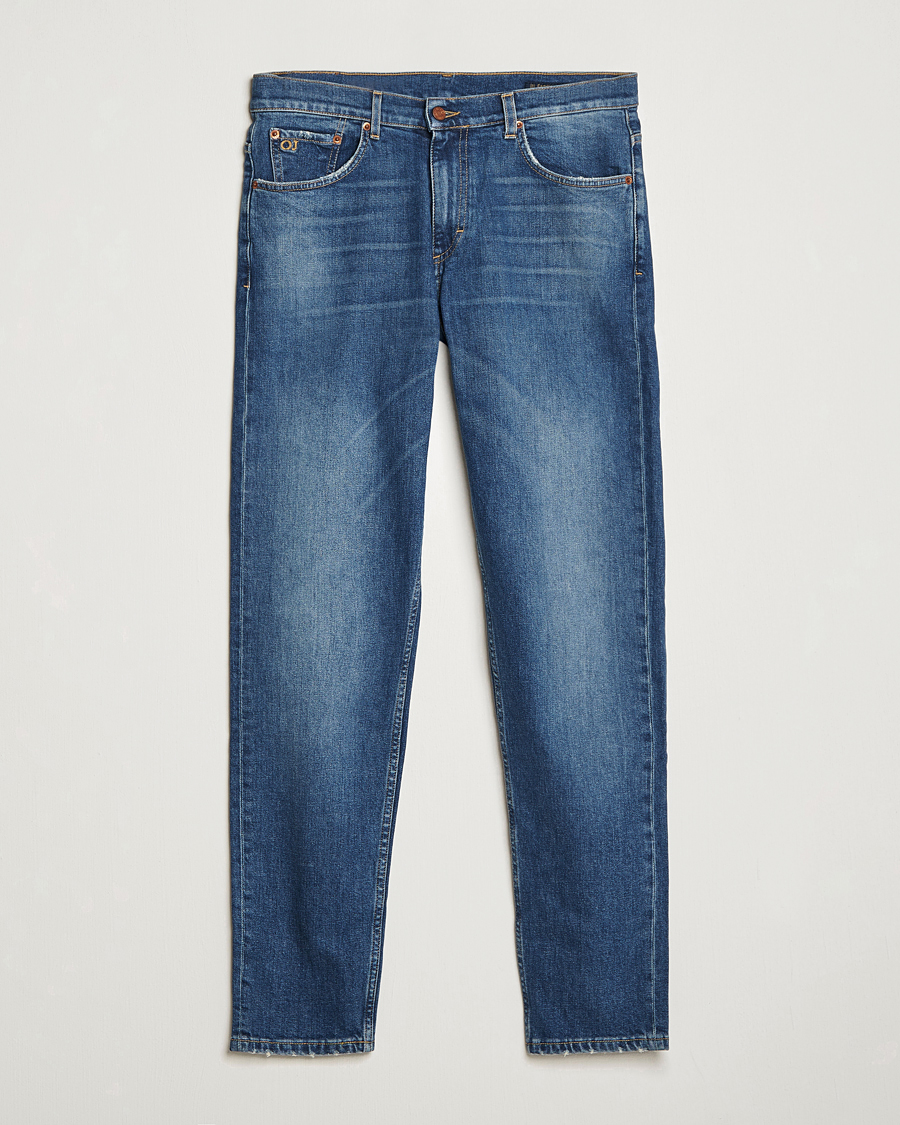 Men | Jeans | Oscar Jacobson | Karl Cotton Stretch Jeans Vintage Wash