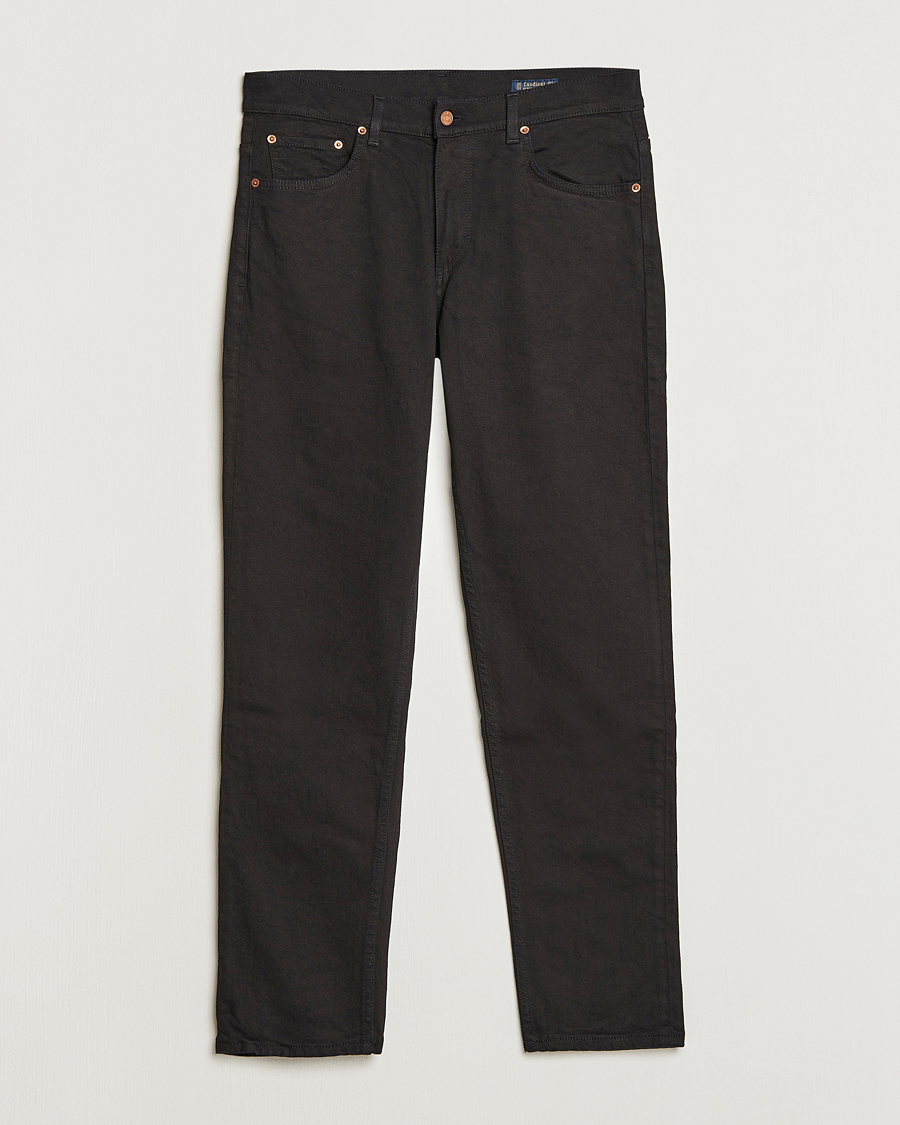 Men | Jeans | Oscar Jacobson | Karl Cotton Stretch Jeans Black