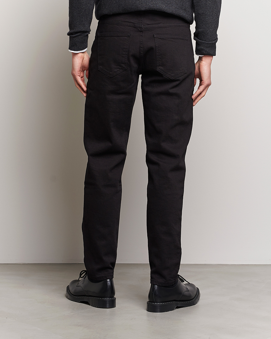 Men | Jeans | Oscar Jacobson | Karl Cotton Stretch Jeans Black