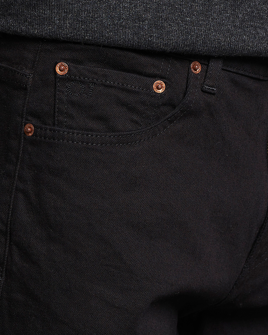 Men | Jeans | Oscar Jacobson | Karl Cotton Stretch Jeans Black