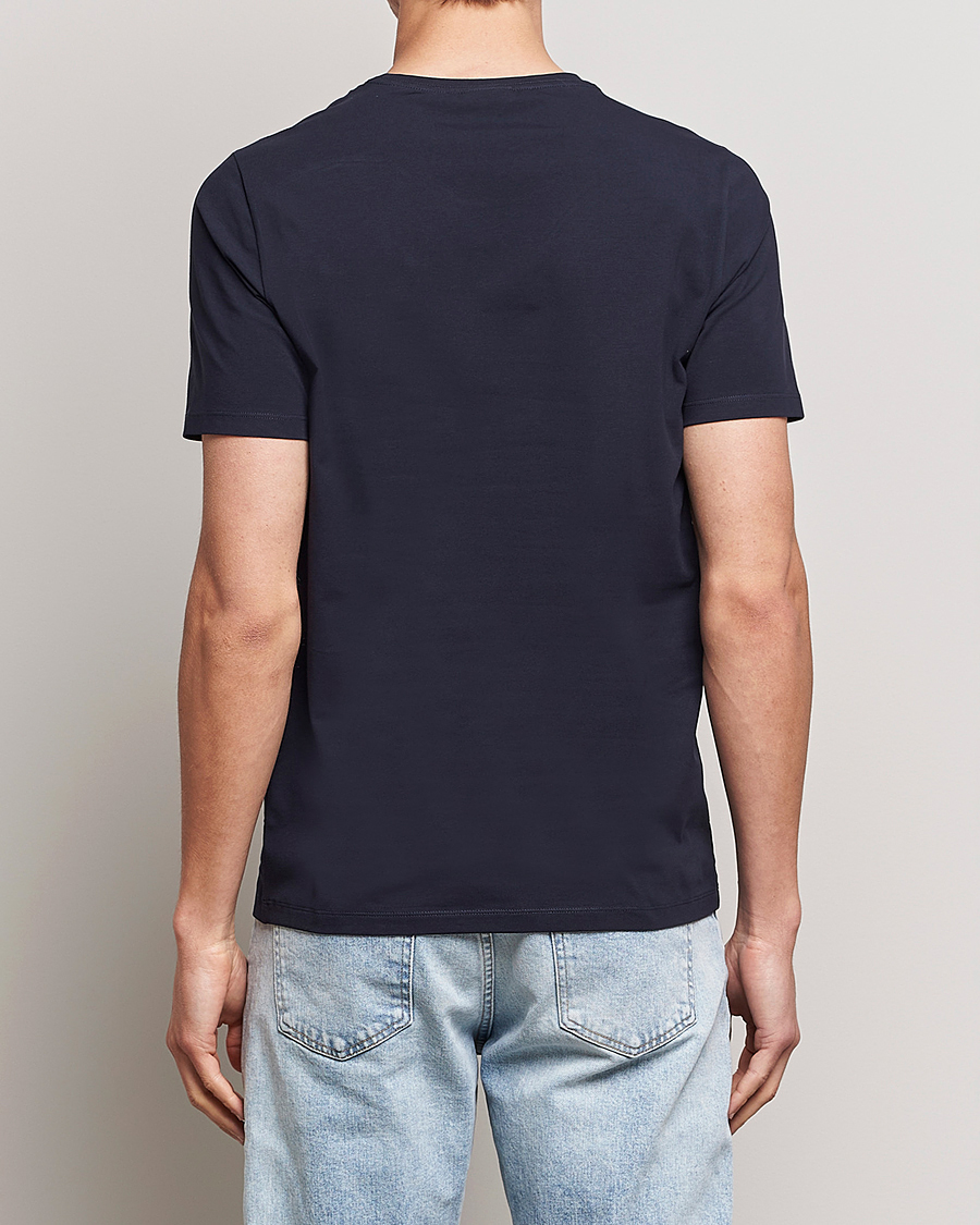 Men | T-Shirts | Oscar Jacobson | Kyran Cotton T-Shirt Navy