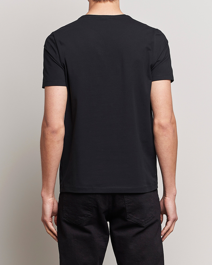 Men | T-Shirts | Oscar Jacobson | Kyran Cotton T-Shirt Black
