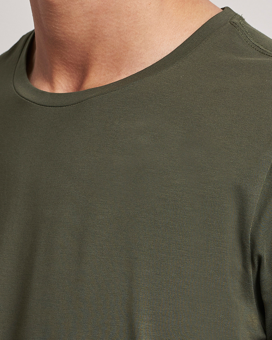 Men | T-Shirts | Oscar Jacobson | Kyran Cotton T-Shirt Green