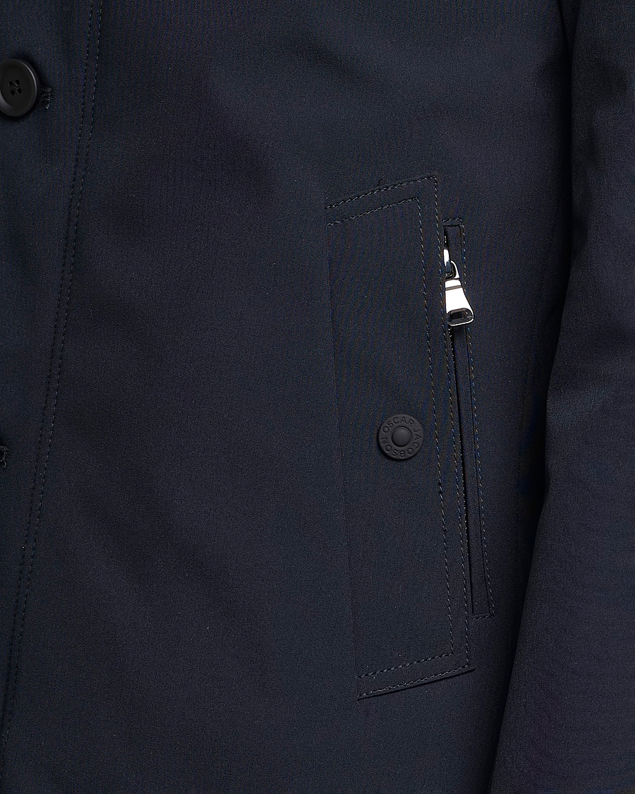 Men | Coats & Jackets | Oscar Jacobson | Johnson Coat Navy