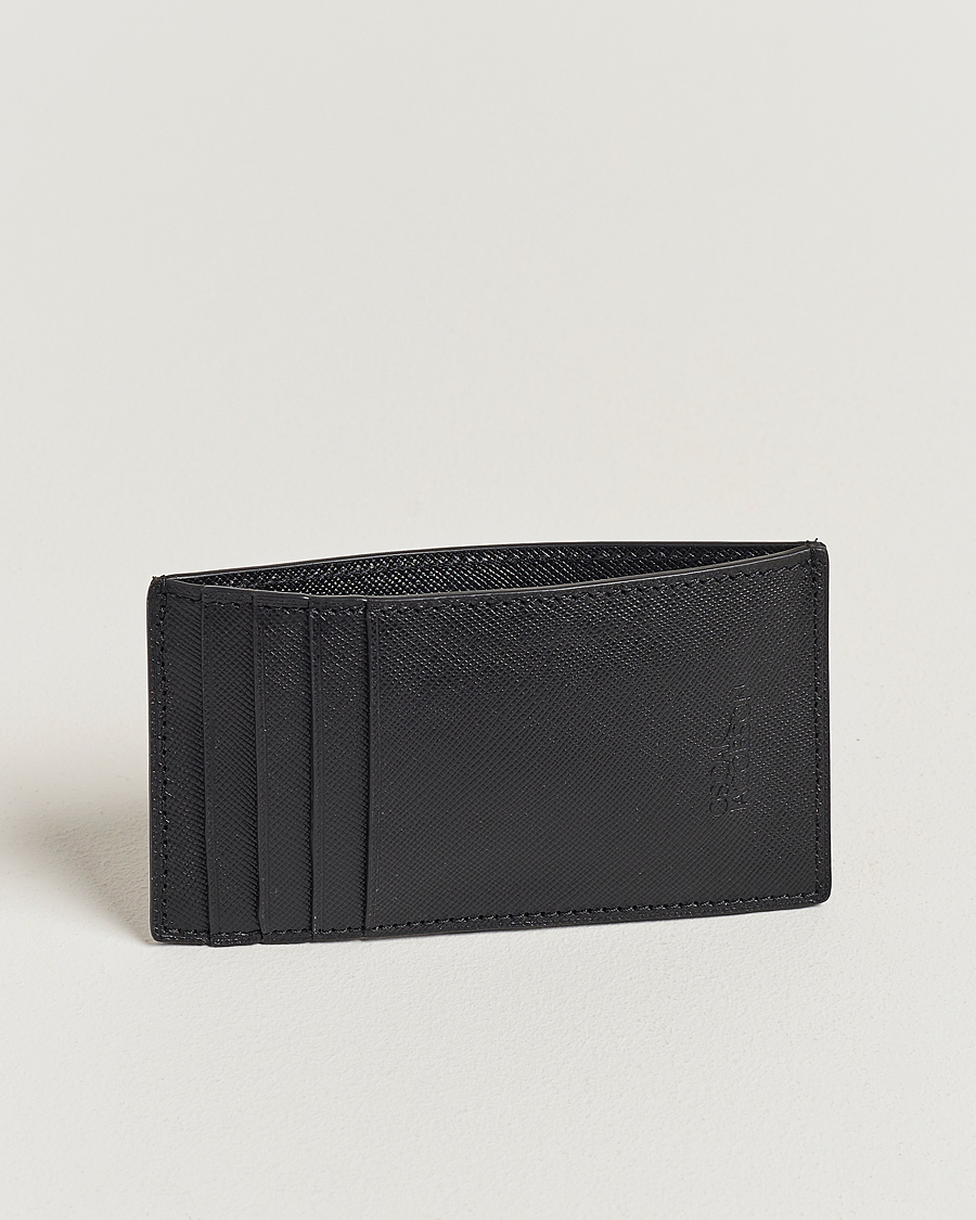 Men | Wallets | Oscar Jacobson | Card Holder Leather Black