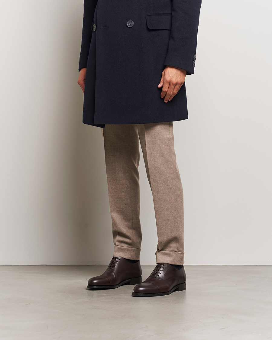 Men | Oxford Shoes | Oscar Jacobson | Oxford Shoes Dark Mud Brown