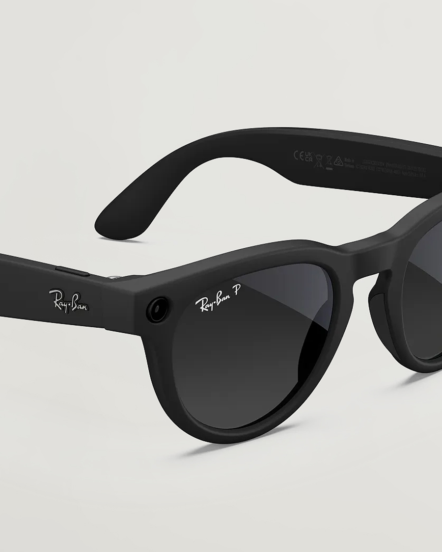 Men | Sunglasses | Ray-Ban | Headliner Meta Sunglasses Matte Black