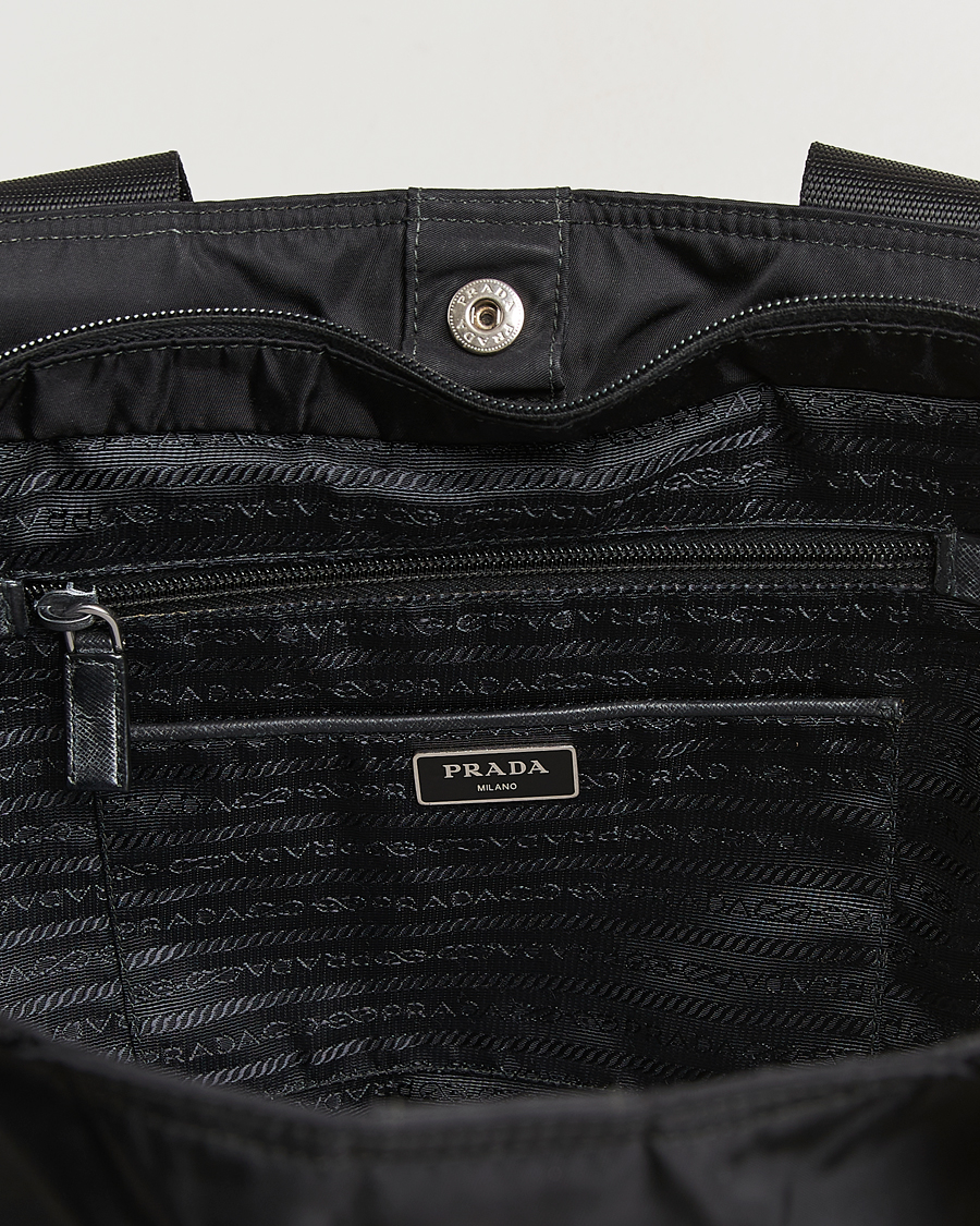 バッグ PRADA SPORTS TESSUTO NYLON BOSTON BAG Prada Pre-Owned 2 Way Boston Bag Tessuto Nylon Black at CareOfCarl.com