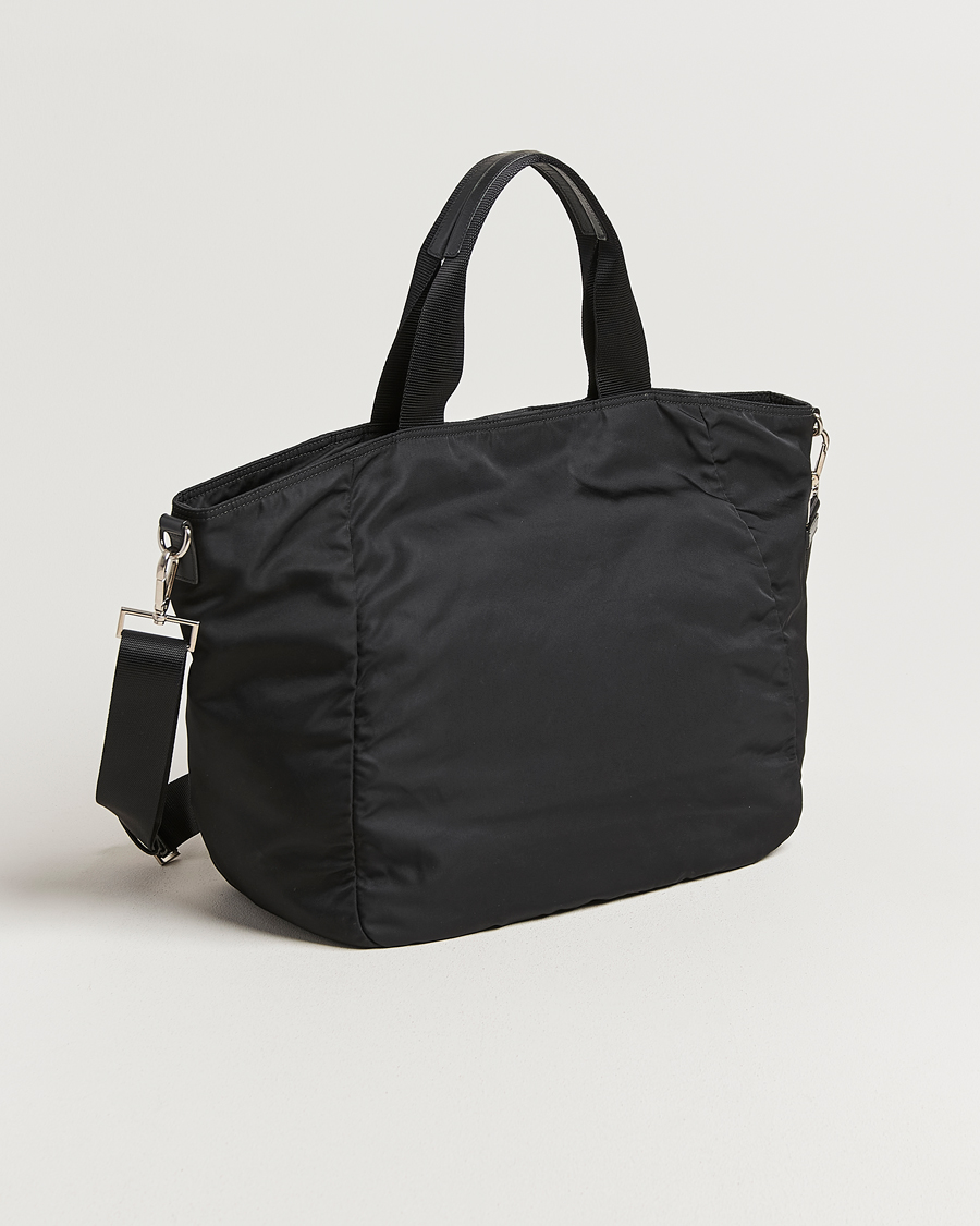 Prada Pre-Owned 2 Way Boston Bag Tessuto Nylon Black at CareOfCarl.com