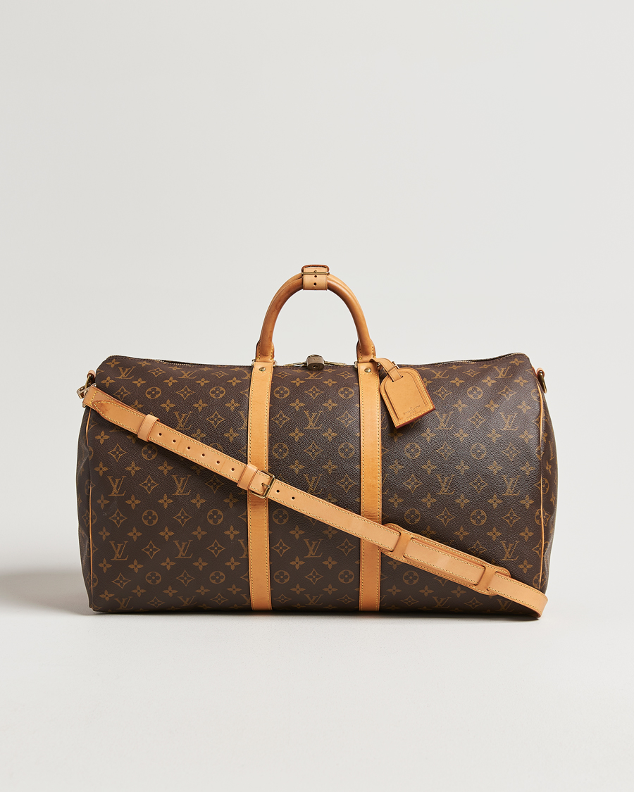 Men | Pre-Owned & Vintage Bags | Louis Vuitton Pre-Owned | Keepall Bandouliére 55 Monogram