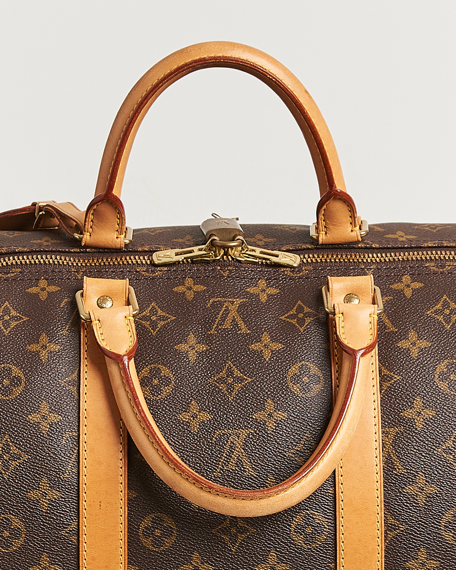 Men | Pre-Owned & Vintage Bags | Louis Vuitton Pre-Owned | Keepall Bandouliére 55 Monogram