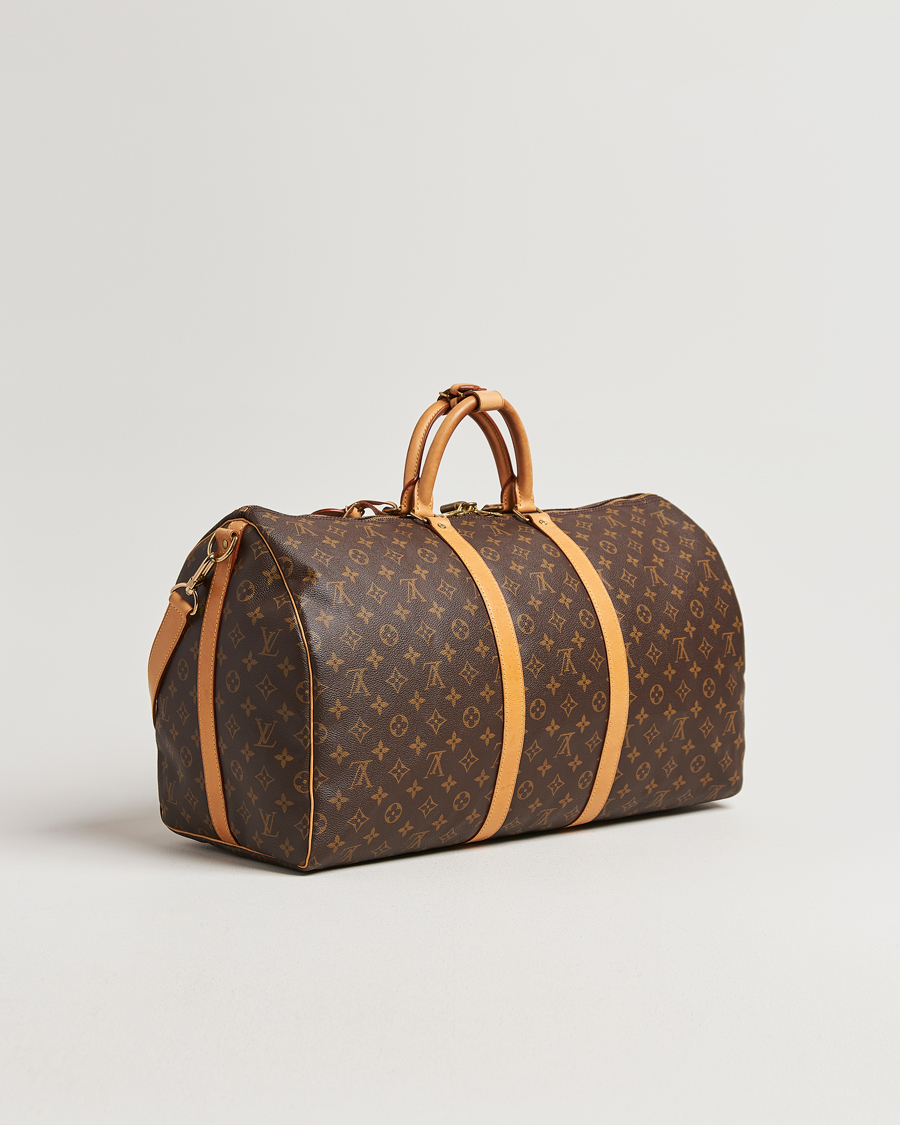 Men | Pre-Owned & Vintage Bags | Louis Vuitton Pre-Owned | Keepall Bandouliére 55 Monogram