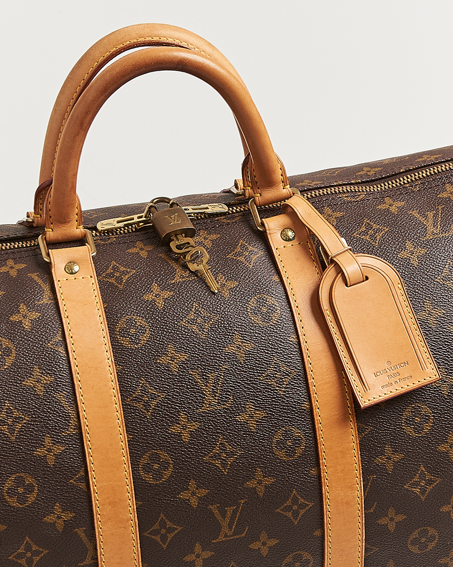 Men | Pre-Owned & Vintage Bags | Louis Vuitton Pre-Owned | Keepall Bandouliére 55 Monogram